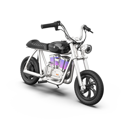 Pioneer 12 PLUS Kids Electric Dirt Bike Motorcycle (With App) - Black